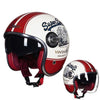 Vintage Helmet Motorcycle Open Face - Goods Shopi
