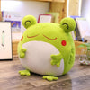 Giant Stuffed Squishy Green Frog Plush Toy