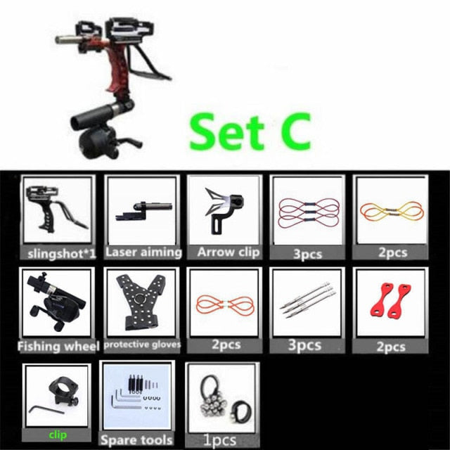 Laser Slingshot Crossbow Fishing - Goods Shopi