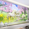 3D Wallpaper Mural Unicorn For Kids Room - Goods Shopi