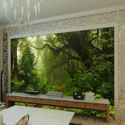 3D Wallpaper Forest Mural - Goods Shopi