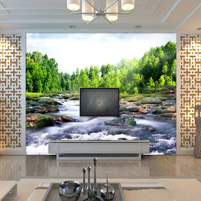3D Wallpaper Mural Nature Landscape Living Room - Goods Shopi