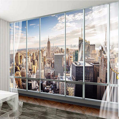 Wallpaper Mural 3D New York City Landscape - Goods Shopi