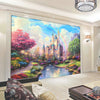 3D Wallpaper Mural Fantasy Castle - Goods Shopi