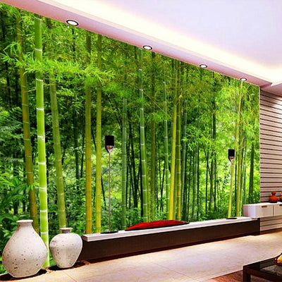 3D WallPaper Mural Nature Bamboo - Goods Shopi