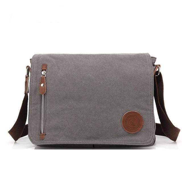 Mens Canvas Crossbody Bag - Goods Shopi