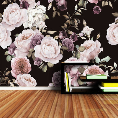Wallpaper Mural  Rose Peony Flower - Goods Shopi