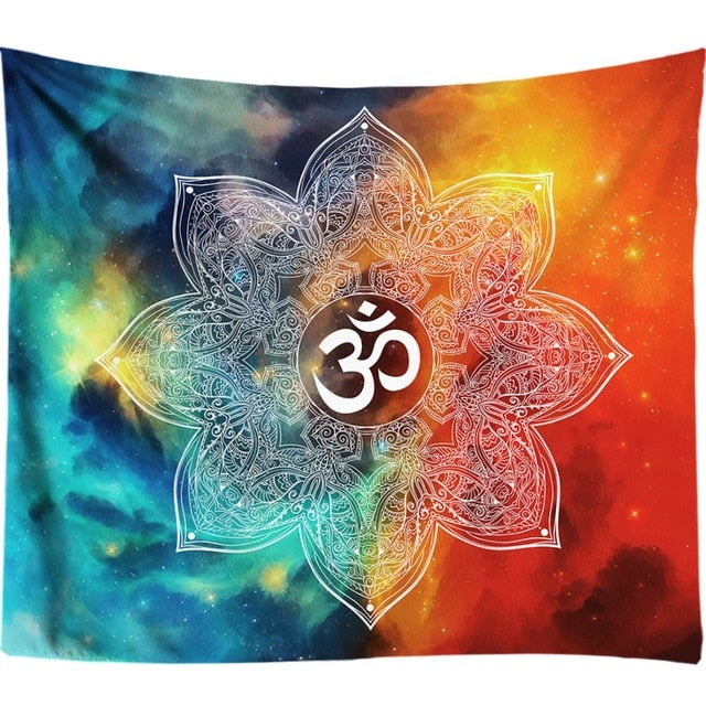 Tapestry Wall Hanging Indian  Chakra - Goods Shopi