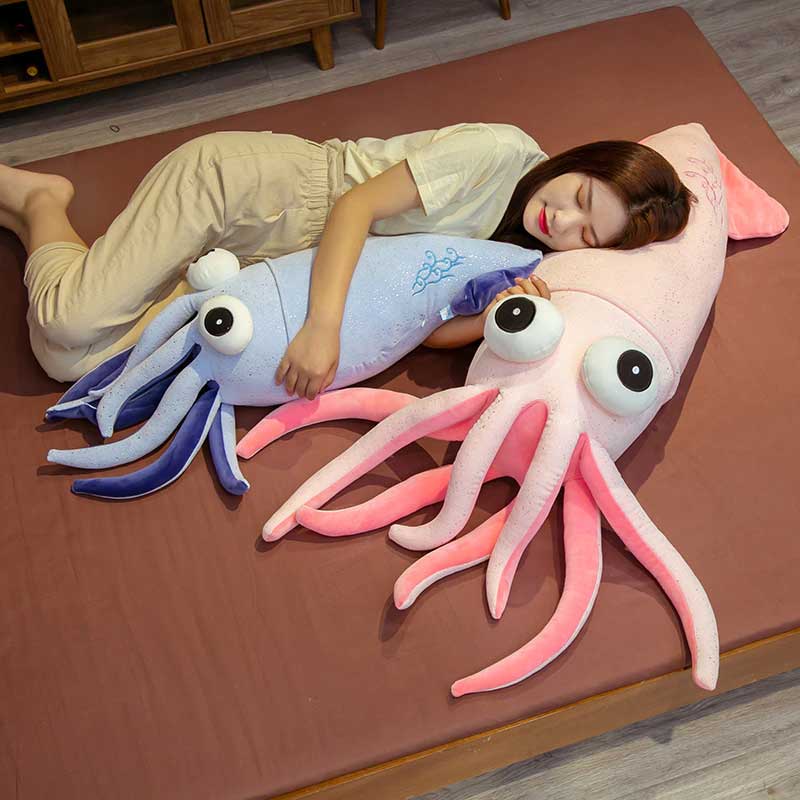 Giant Squid Stuffed Animals Plush toy Pillow